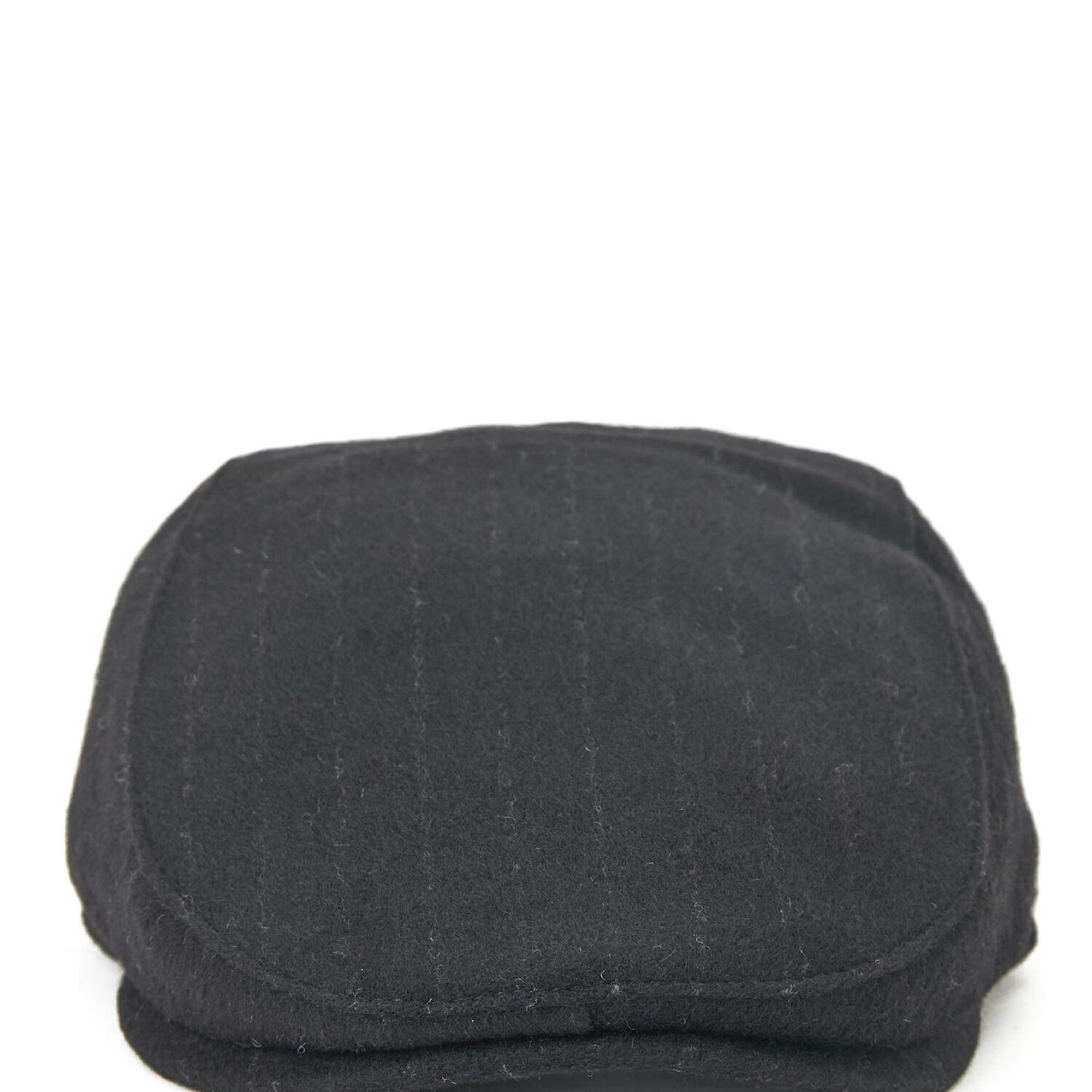 Beymen Club Erkek Siyah Silik Çizgili Yün Şapka