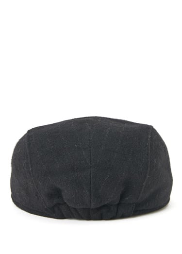  Beymen Club Erkek Siyah Silik Çizgili Yün Şapka