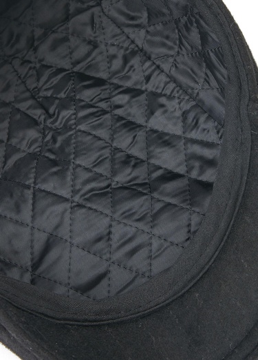  Beymen Club Erkek Siyah Silik Çizgili Yün Şapka