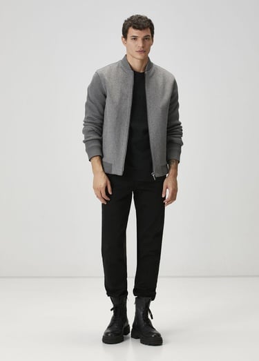  Beymen Club Erkek Siyah Kaz Baskılı Sweatshirt