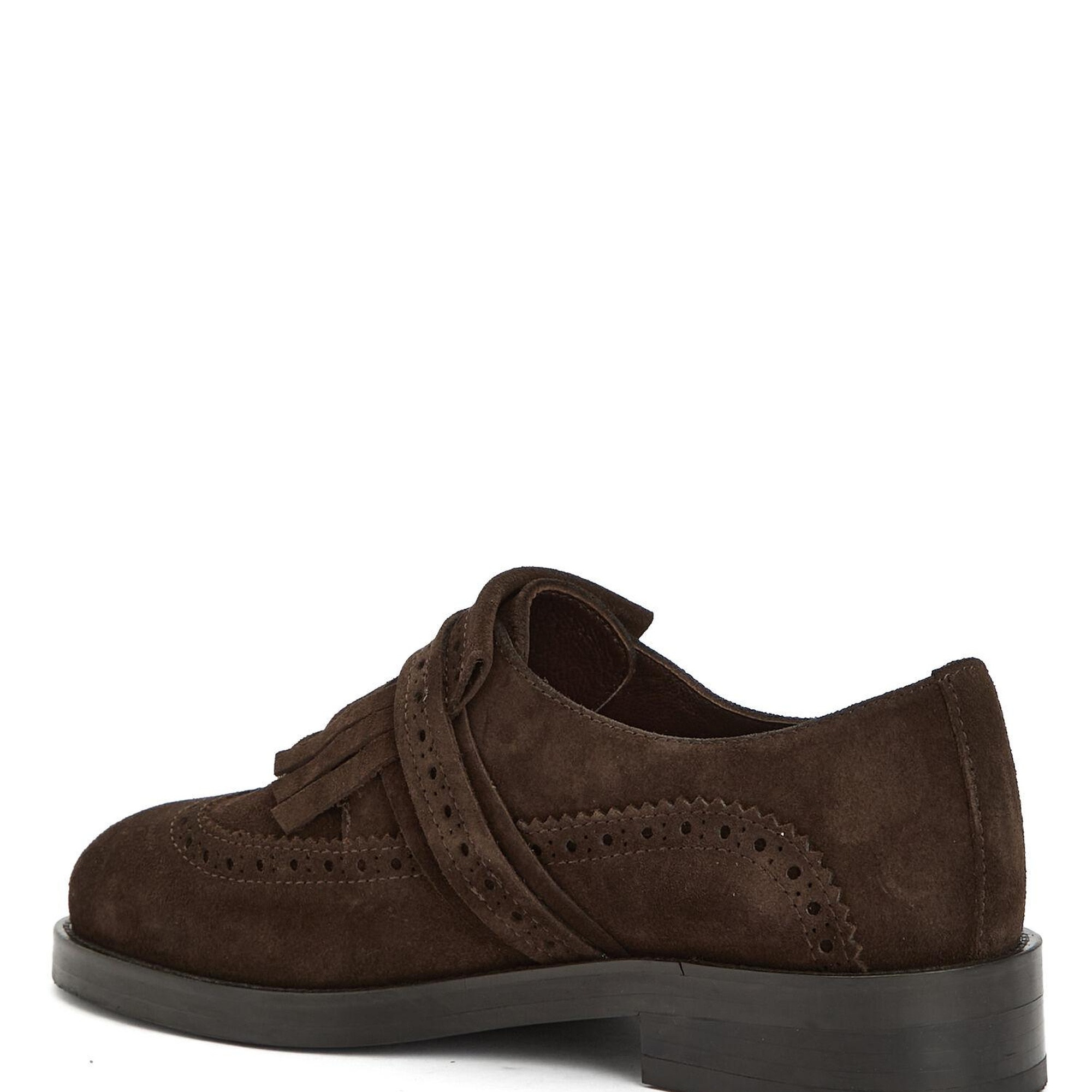 Beymen Club Kadın Kahverengi Tokalı Süet Ayakkabı