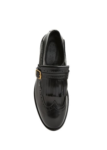  Beymen Club Kadın Siyah Deri Ayakkabı