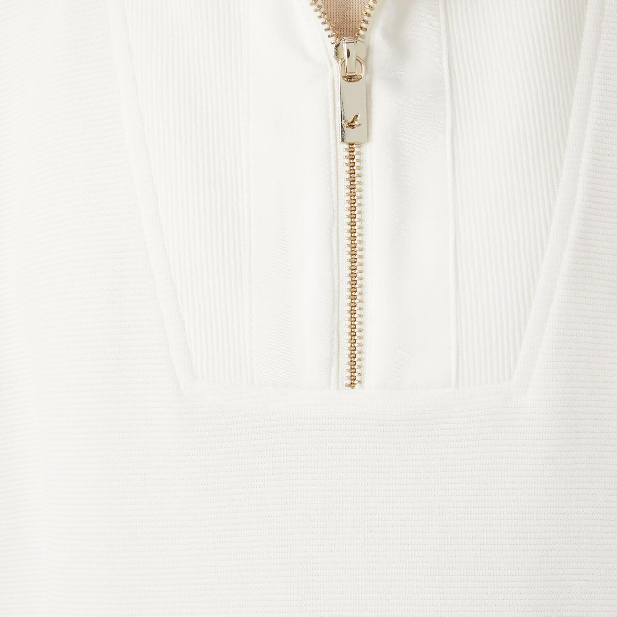 Beymen Club Kadın Kırık Beyaz Fermuarlı Sweatshirt