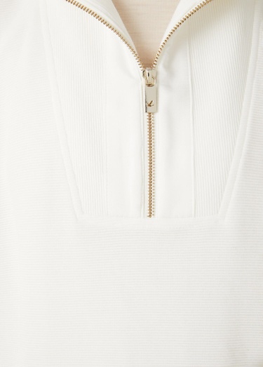  Beymen Club Kadın Kırık Beyaz Fermuarlı Sweatshirt