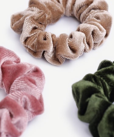  YARGICI 3'Lü Kadife Toka Seti