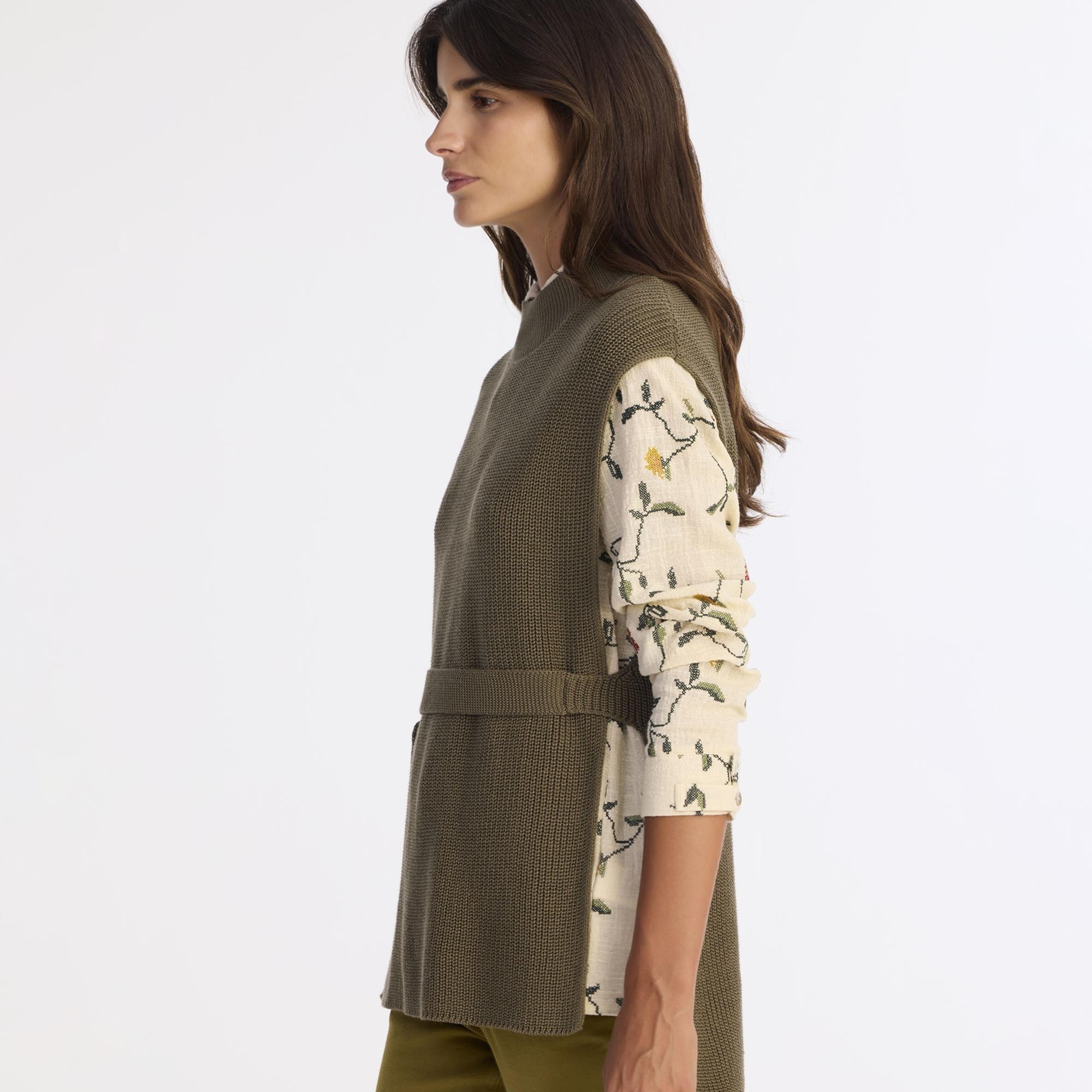 YARGICI Regular Bisiklet Yaka Yelek