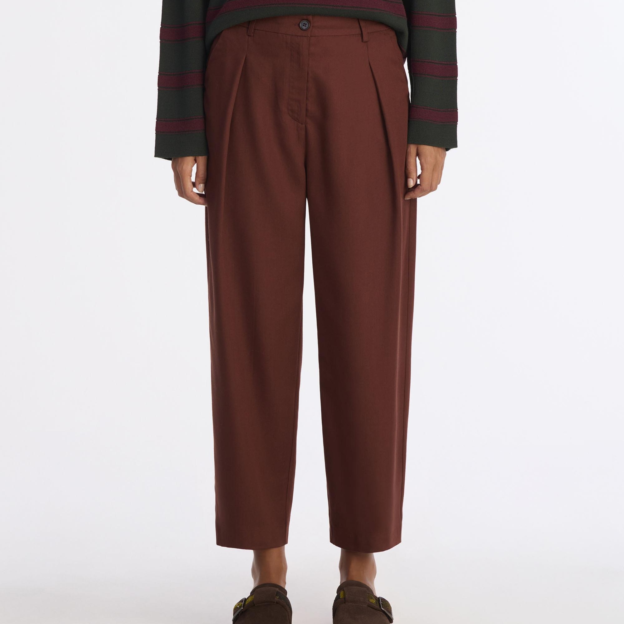 YARGICI Wide Leg Yüksek Bel Pantolon