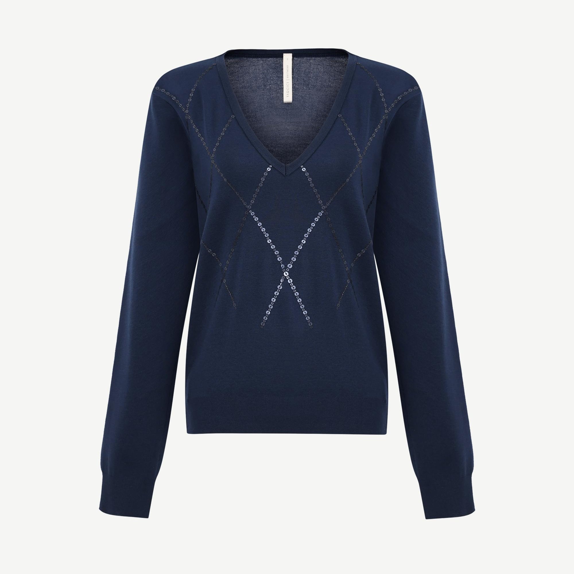 YARGICI Regular V Yaka Uzun Kol Kazak