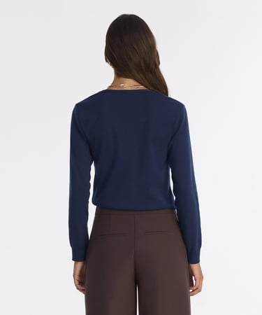  YARGICI Regular V Yaka Uzun Kol Kazak