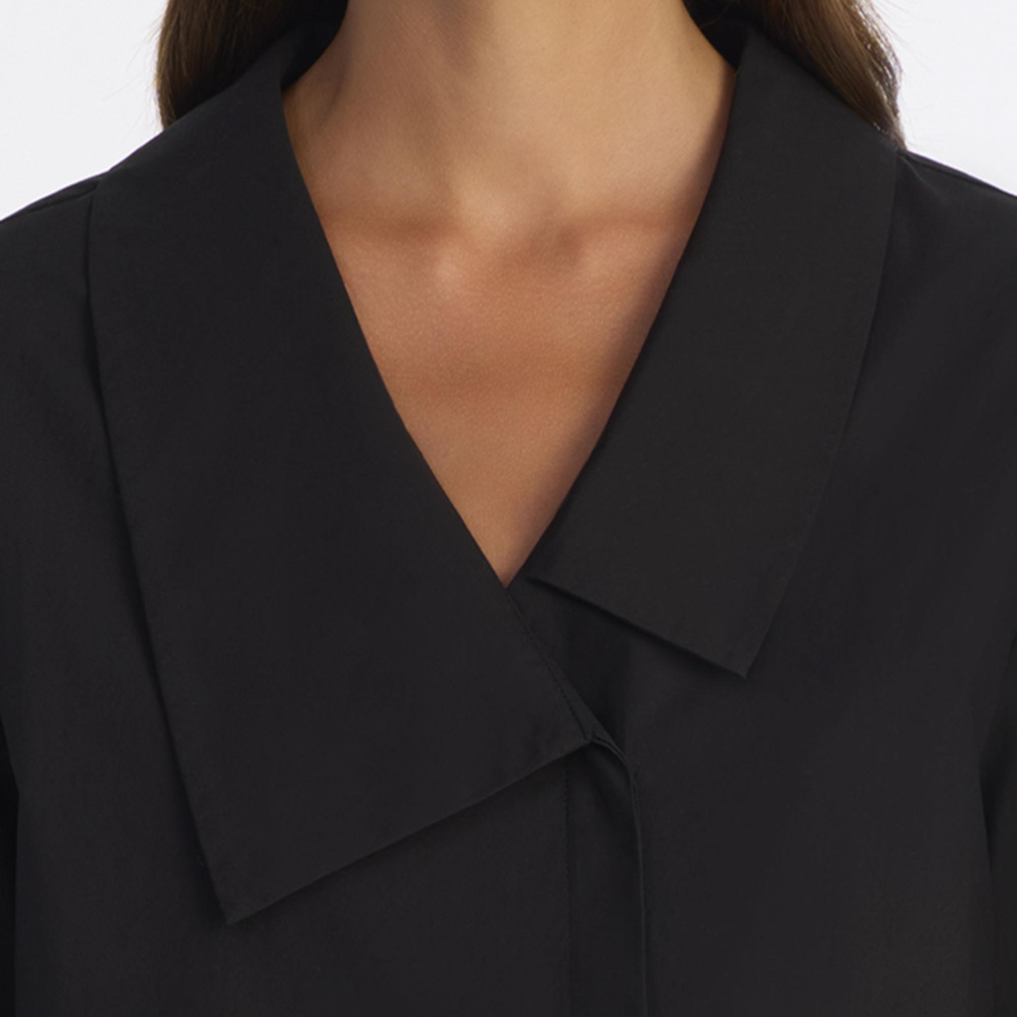 YARGICI Regular Şal Yaka Uzun Kol Gömlek