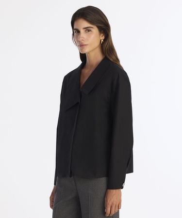  YARGICI Regular Şal Yaka Uzun Kol Gömlek