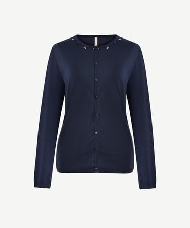  YARGICI Regular Bisiklet Yaka Uzun Kol Hırka