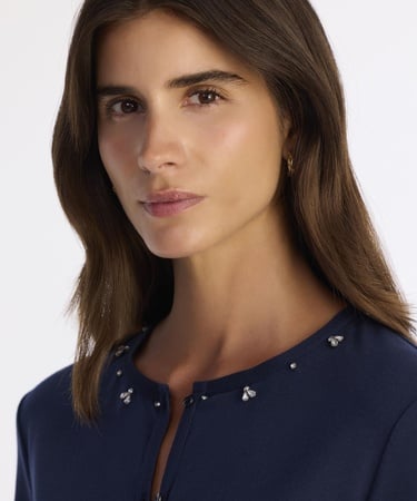  YARGICI Regular Bisiklet Yaka Uzun Kol Hırka