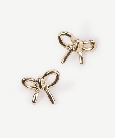  YARGICI Fiyonk Formlu Gold Küpe