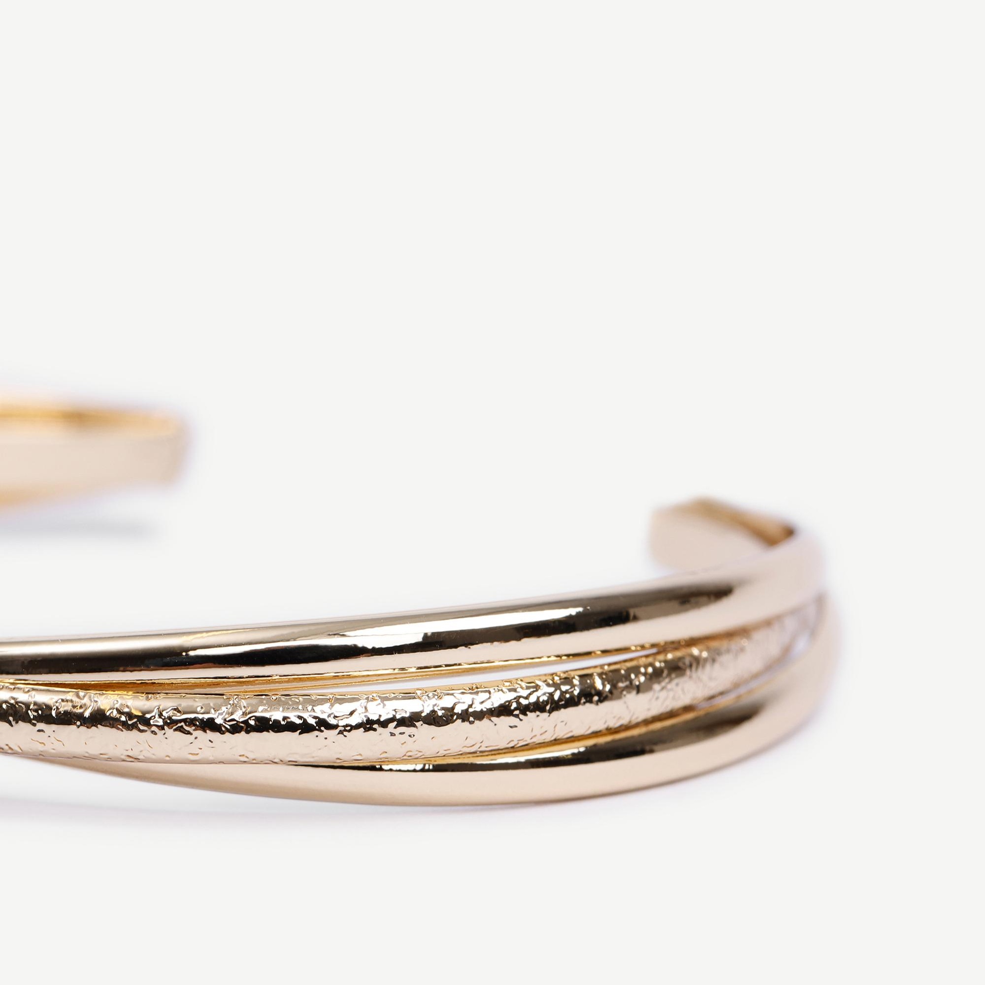 YARGICI Gold Cuff Bileklik