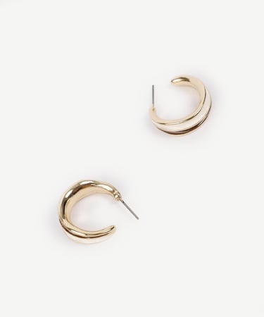  YARGICI Mine Detaylı Halka Küpe