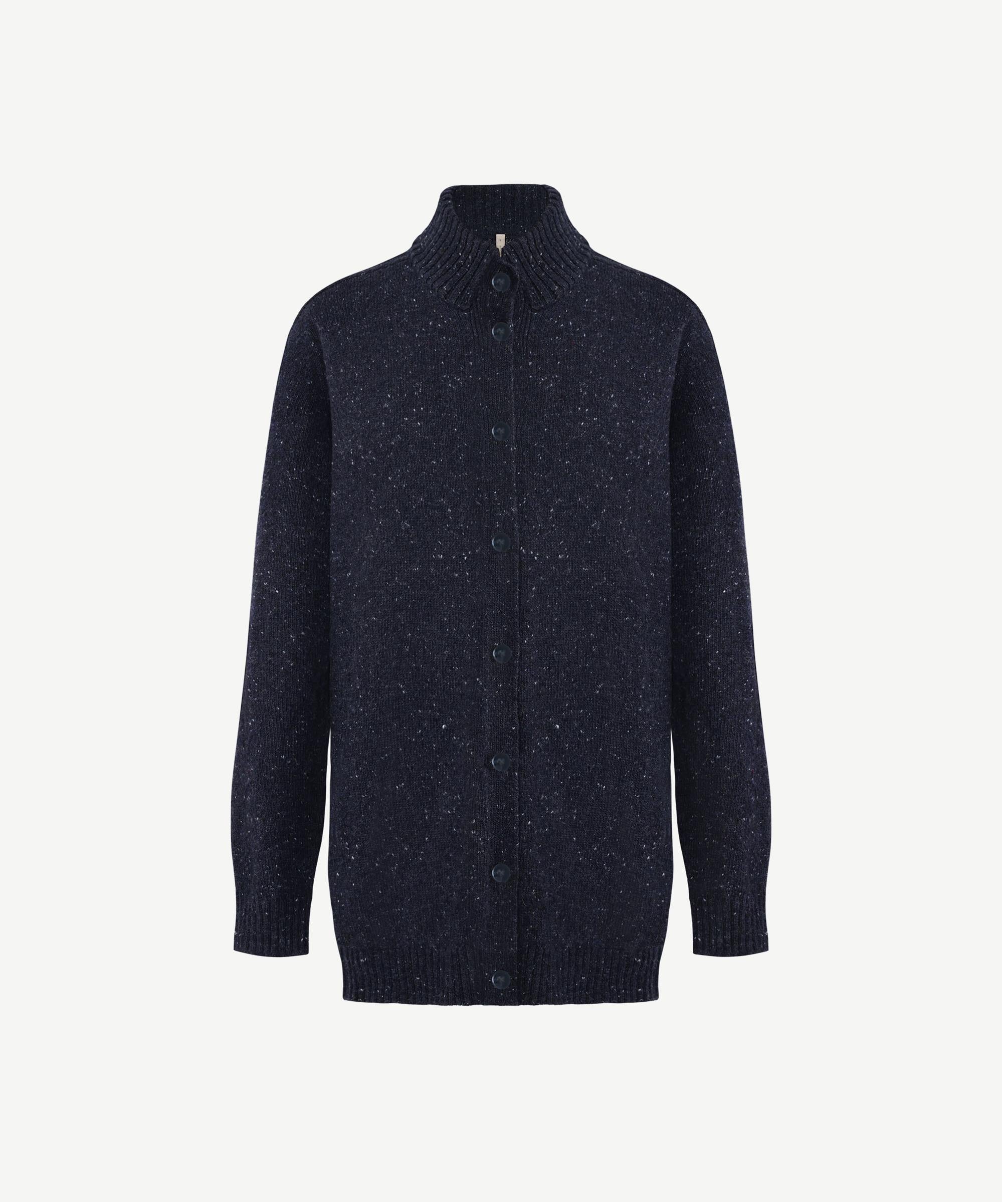  YARGICI Regular Dik Yaka Uzun Kol Hırka