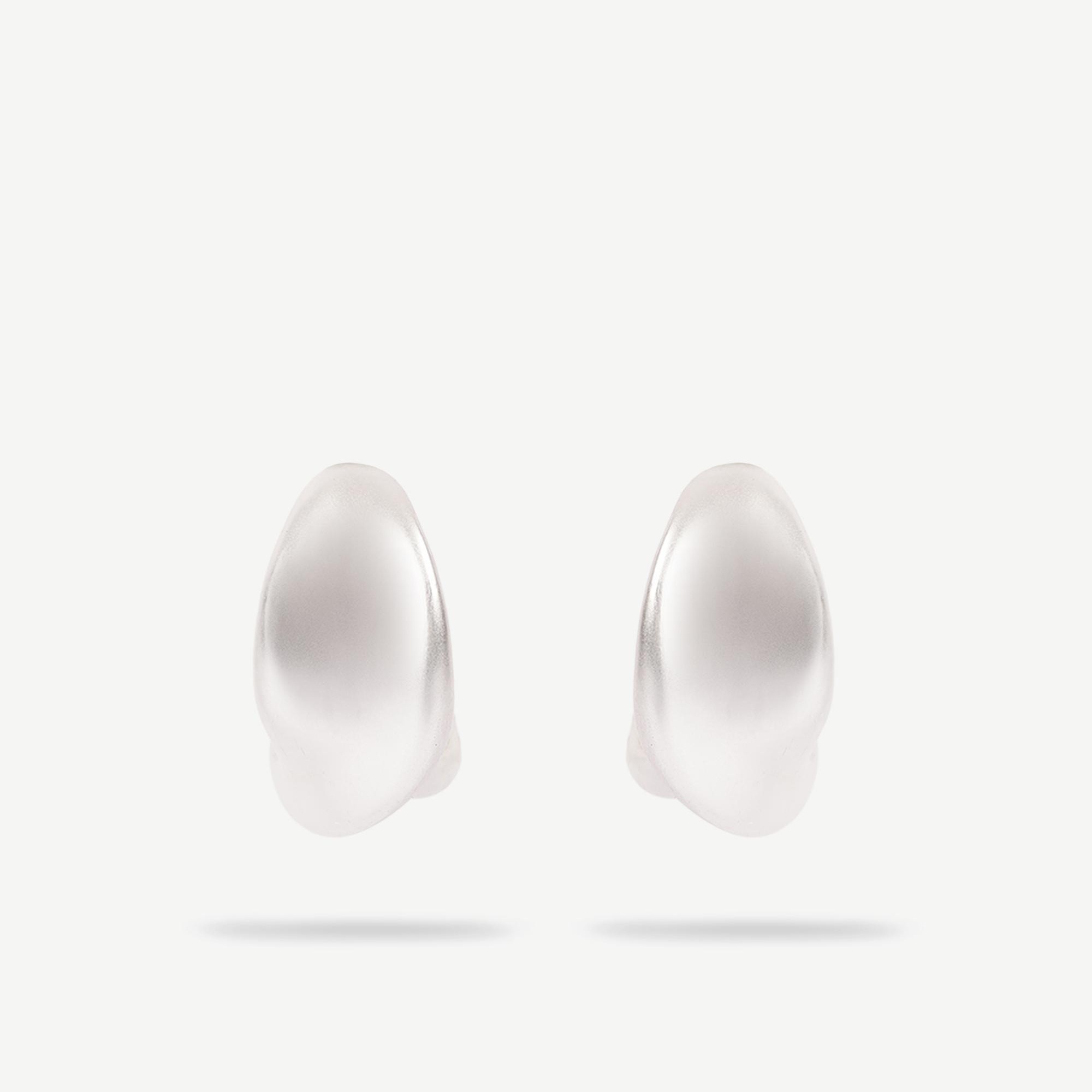 YARGICI Dokulu Asimetrik Halka Küpe