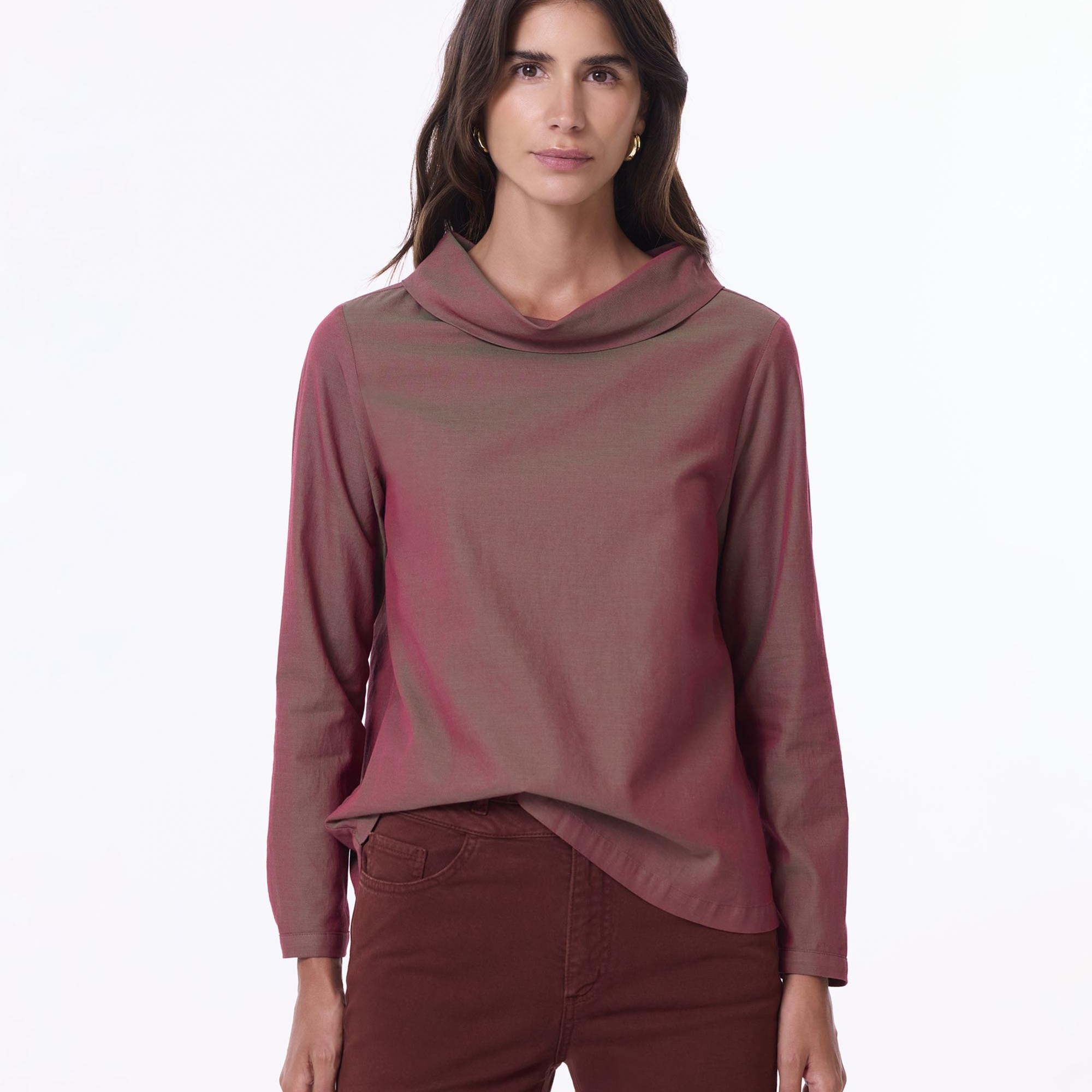 YARGICI Regular Bisiklet Yaka Uzun Kol Bluz