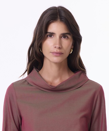  YARGICI Regular Bisiklet Yaka Uzun Kol Bluz