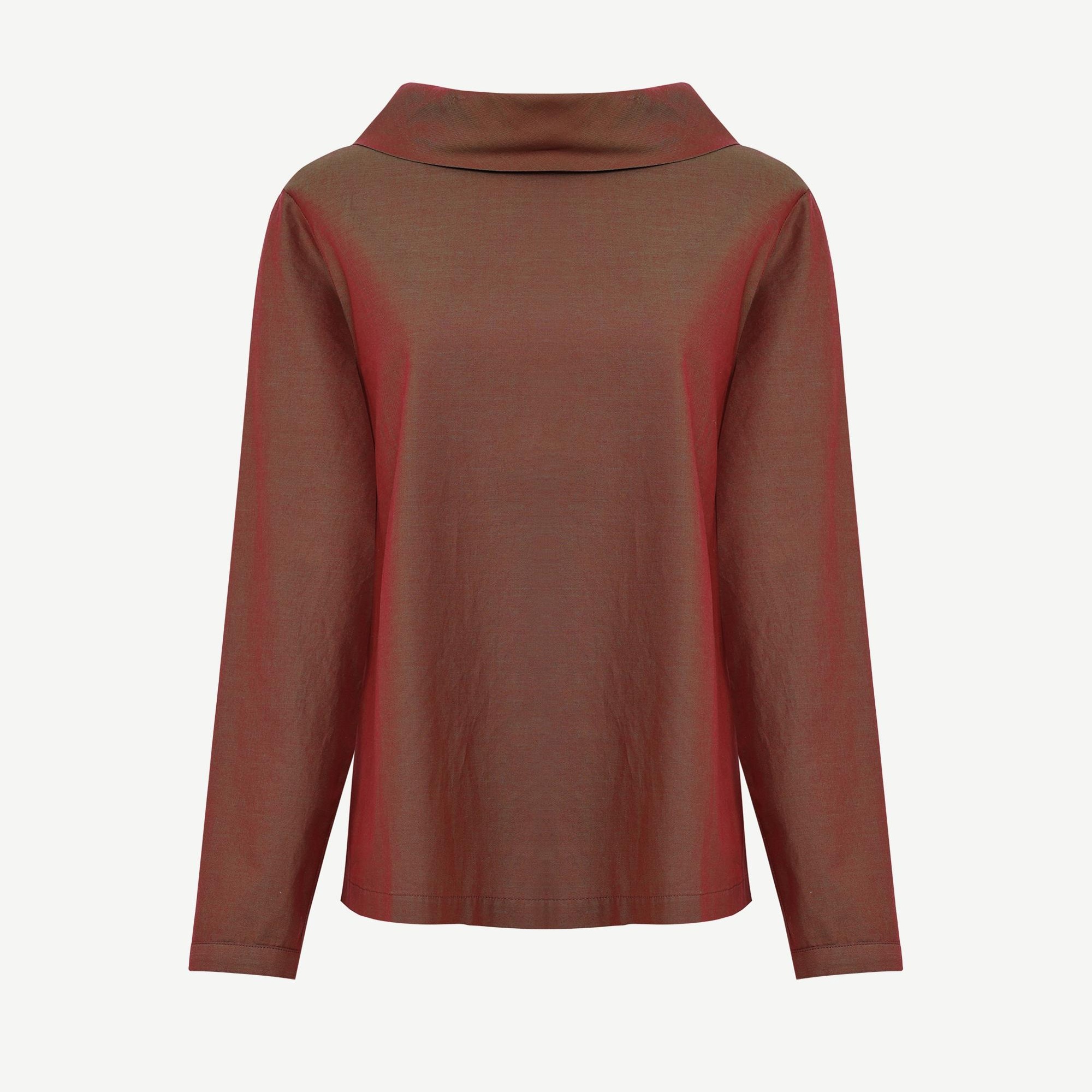 YARGICI Regular Bisiklet Yaka Uzun Kol Bluz