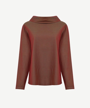  YARGICI Regular Bisiklet Yaka Uzun Kol Bluz