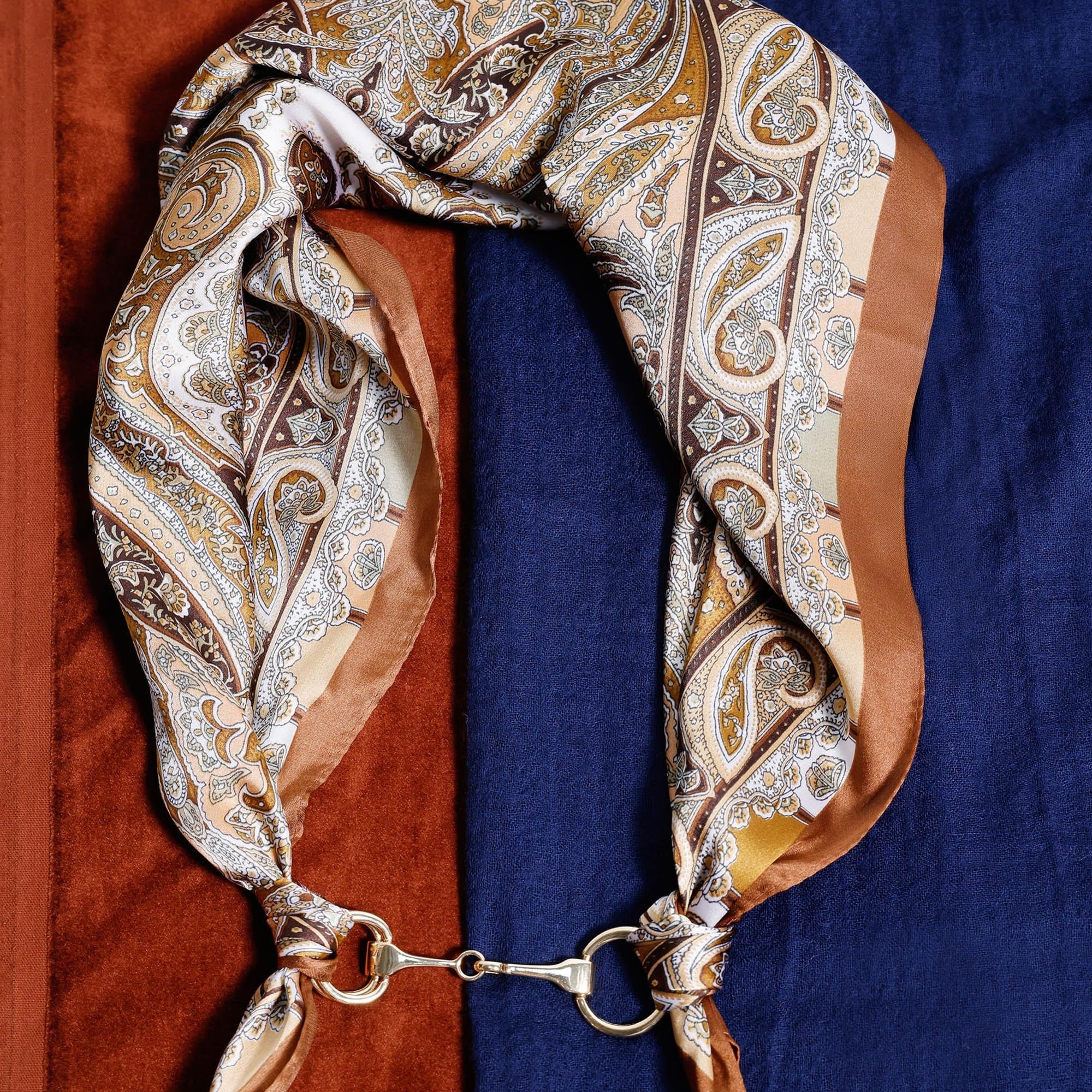 YARGICI Etnik Desenli Fular