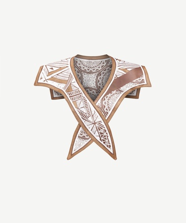  YARGICI Etnik Desenli Fular