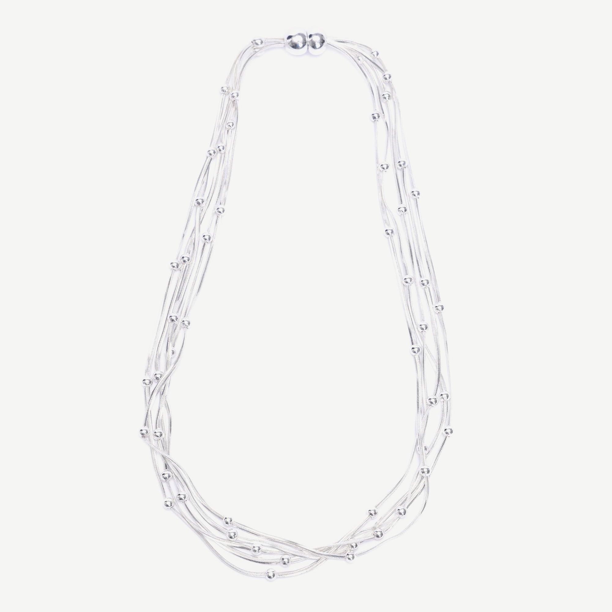 YARGICI Silver Zincir Kolye