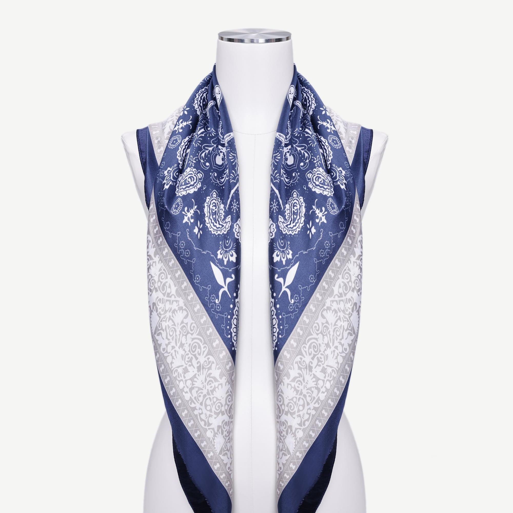 YARGICI Karışık Desenli Fular