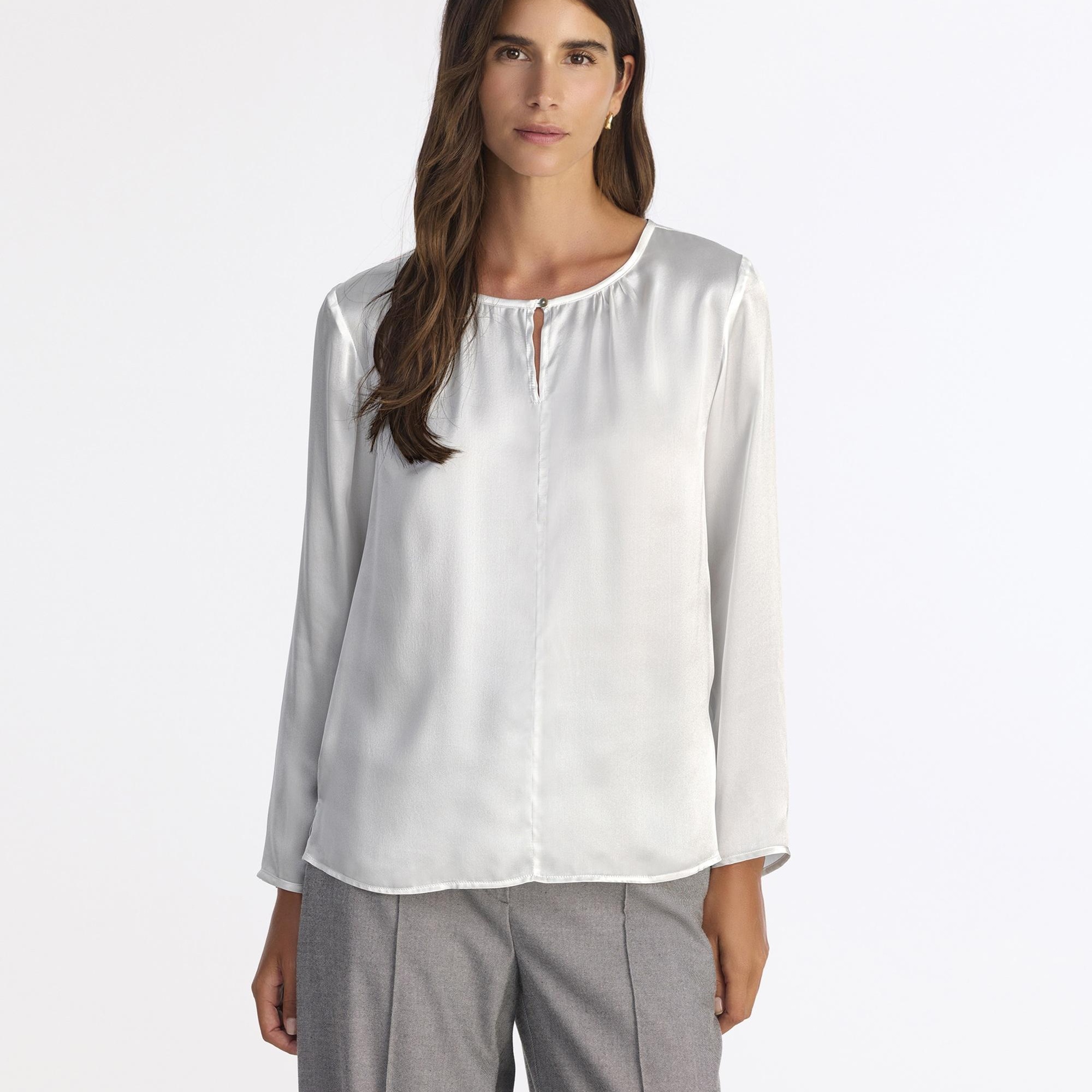 YARGICI Regular Bisiklet Yaka Uzun Kol Bluz