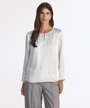  YARGICI Regular Bisiklet Yaka Uzun Kol Bluz