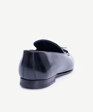  YARGICI Püskül Detaylı Deri Loafer