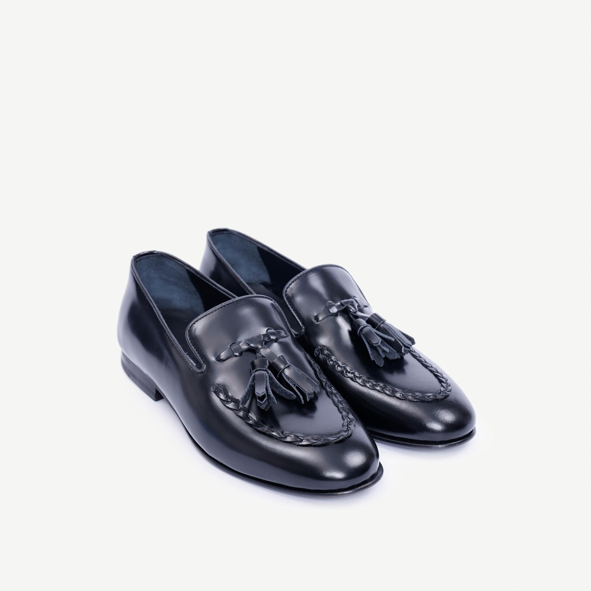 YARGICI Püskül Detaylı Deri Loafer