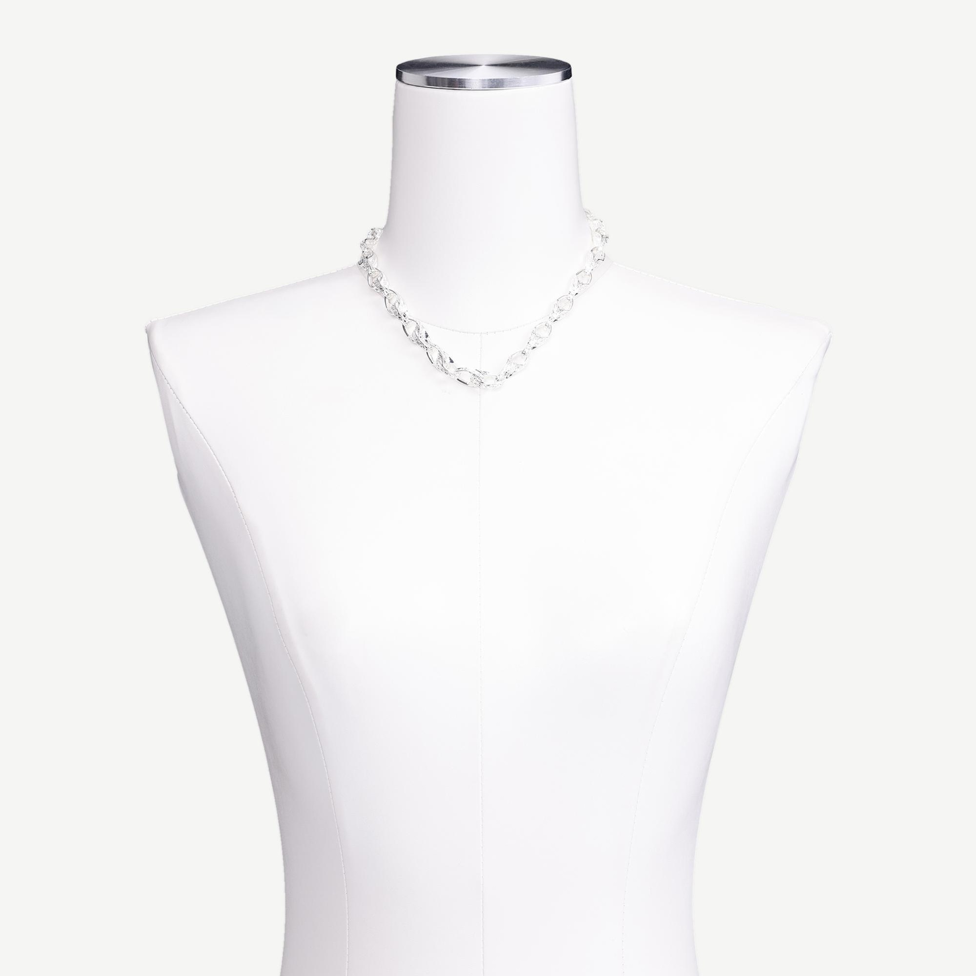 YARGICI Kalın Zincir Kolye