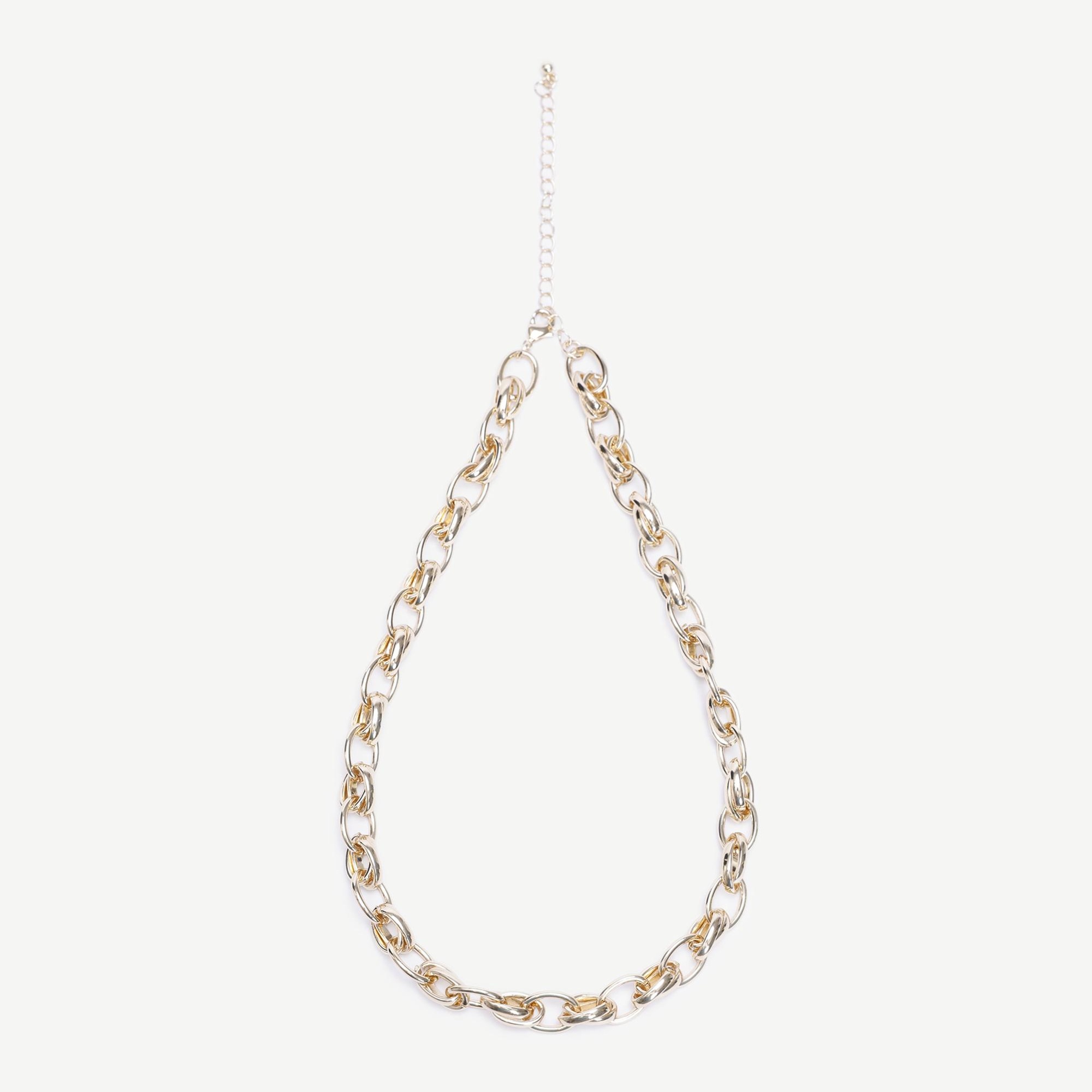 YARGICI Kalın Zincir Kolye