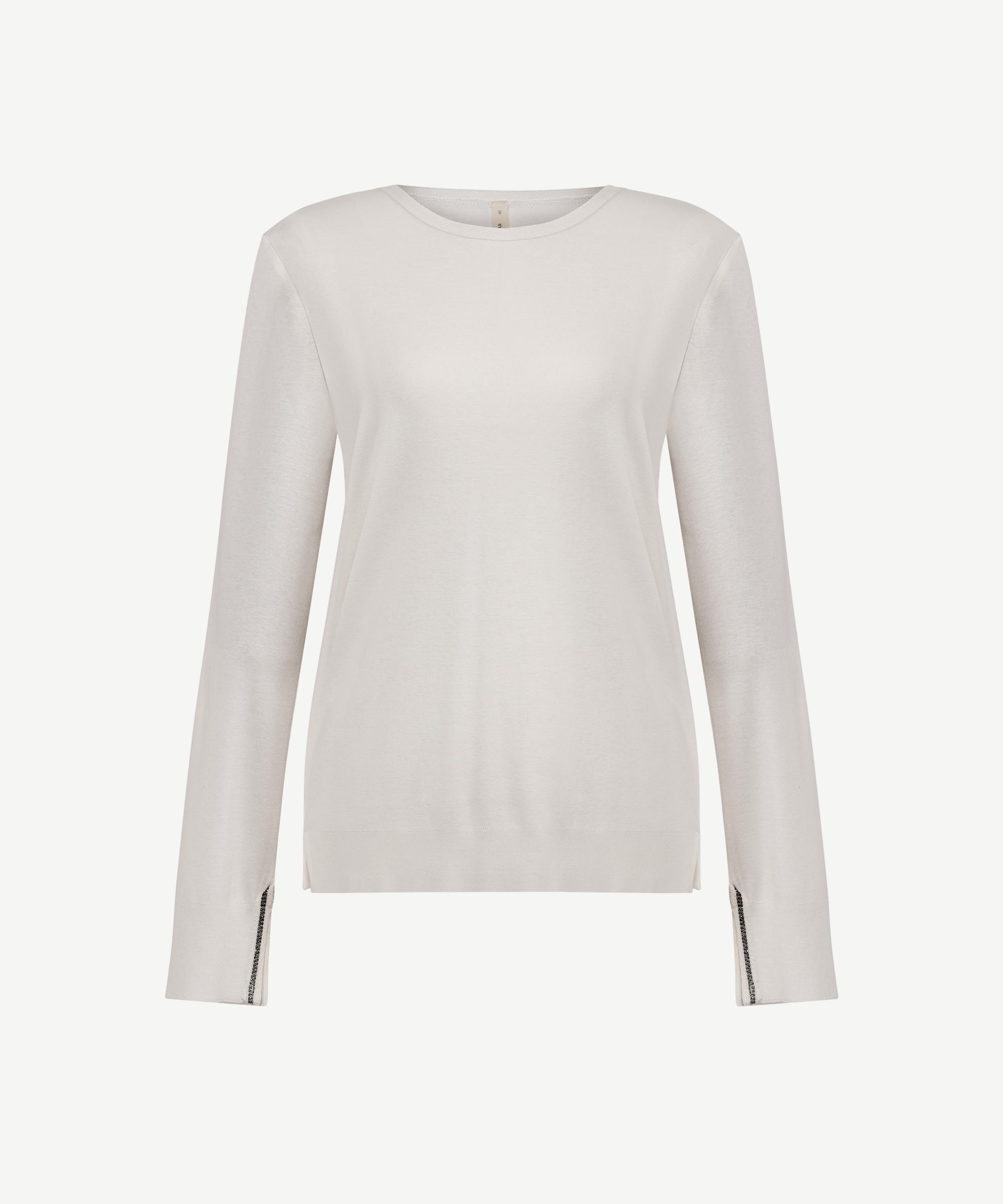 YARGICI Regular Kare Yaka Uzun Kol Kazak