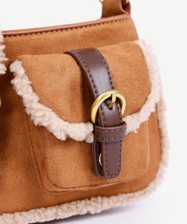  YARGICI Çift Cepli Baget Omuz Çantası