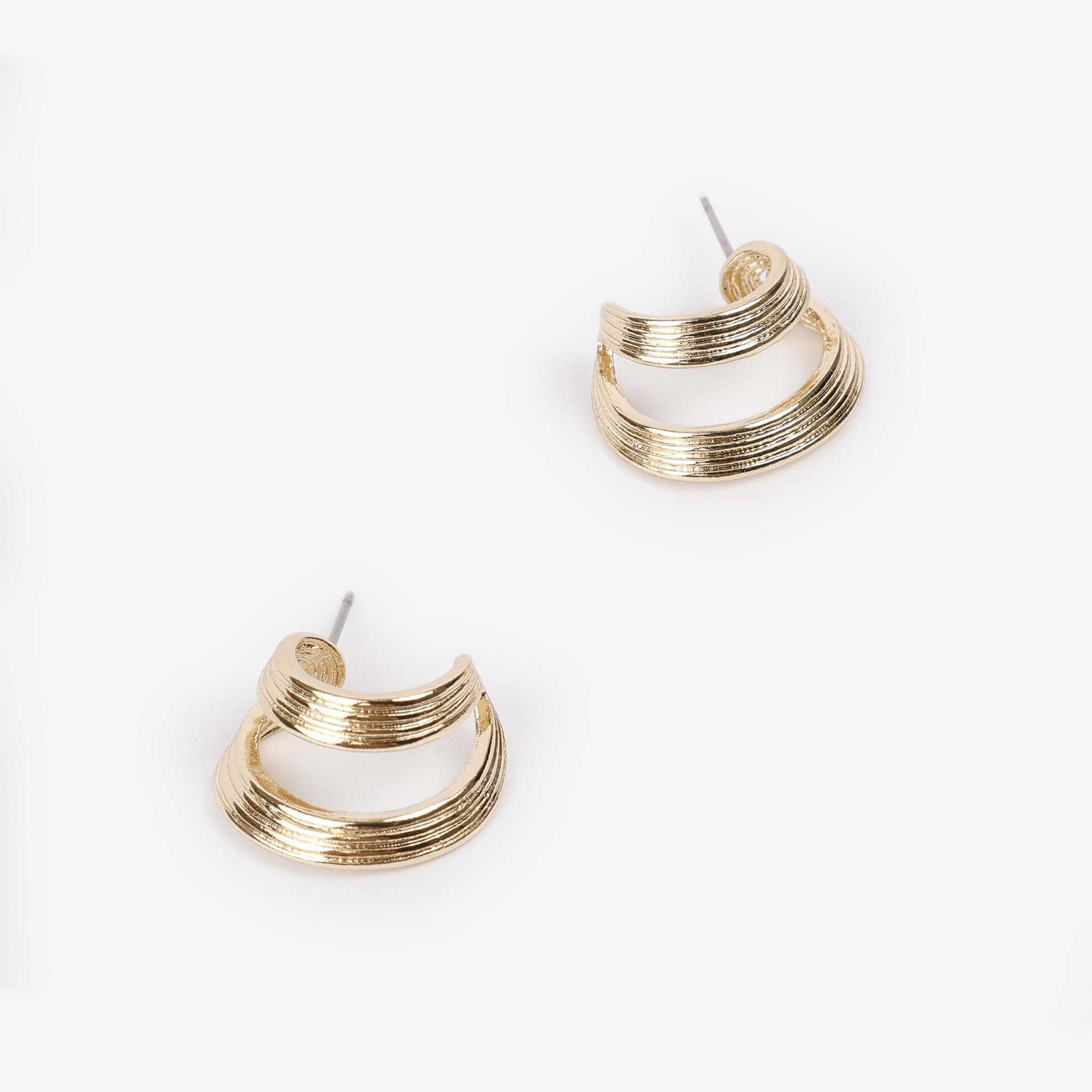 YARGICI Halka Gold Küpe