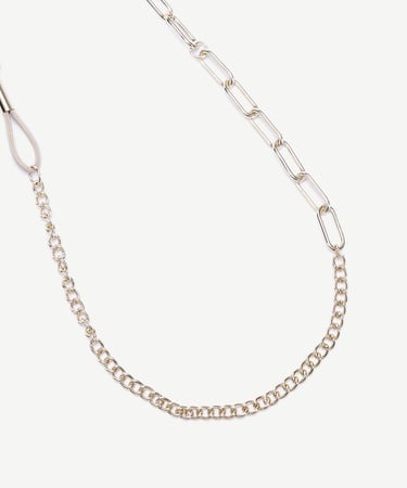  YARGICI Zincir Detaylı Gold Kolye