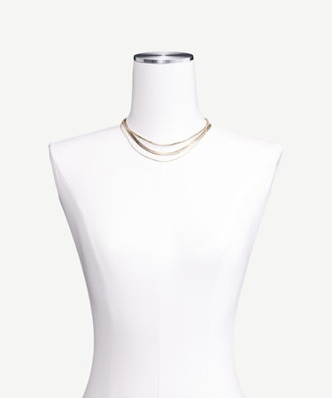  YARGICI Çok Sıralı Gold Kolye