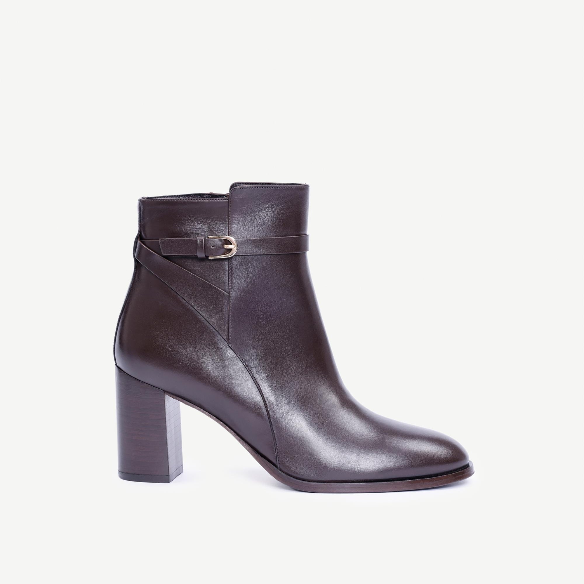 YARGICI Topuklu Deri Bot