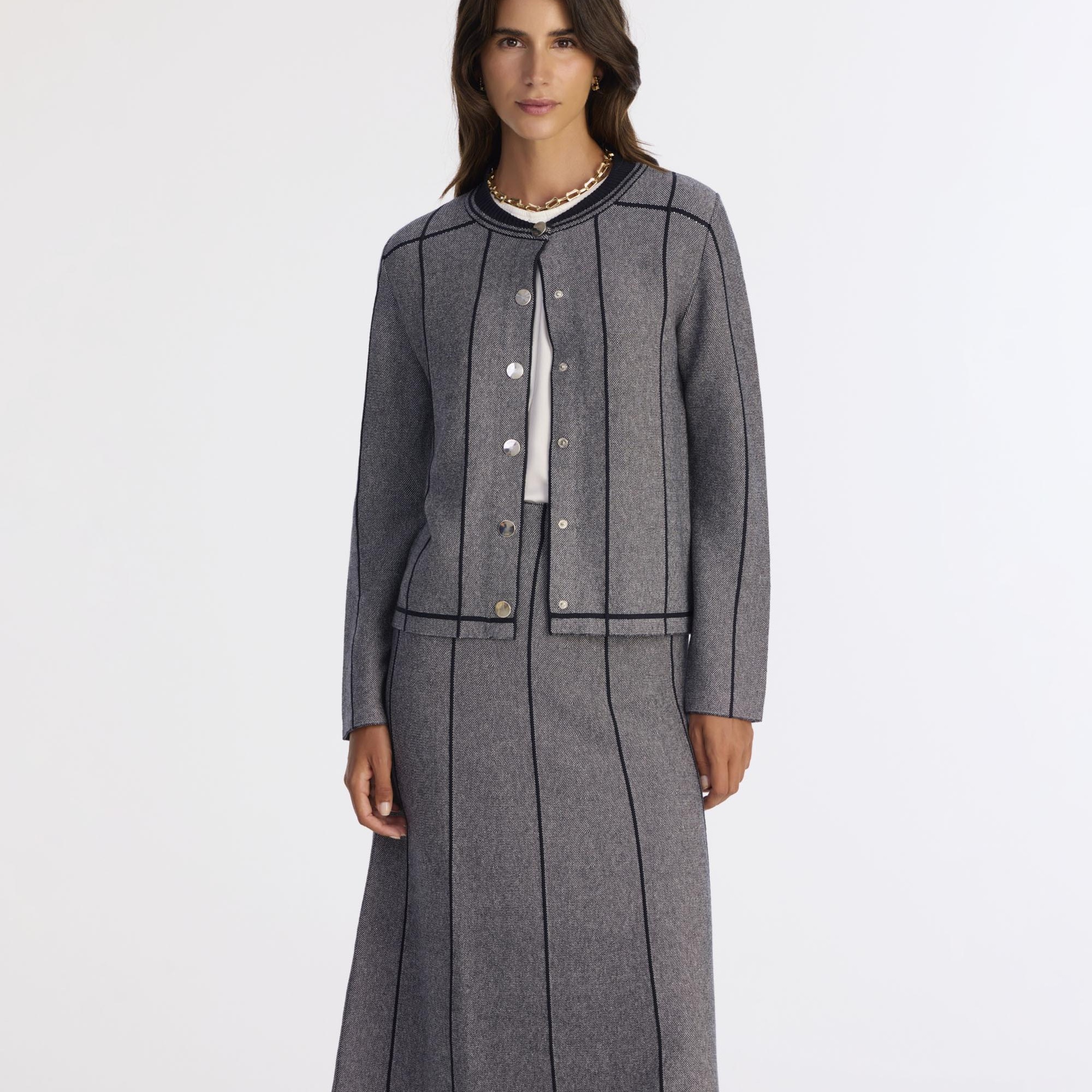 YARGICI Regular Bisiklet Yaka Uzun Kol Hırka