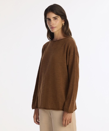  YARGICI Geniş Yarım Balıkçı Yaka Uzun Kol Kazak