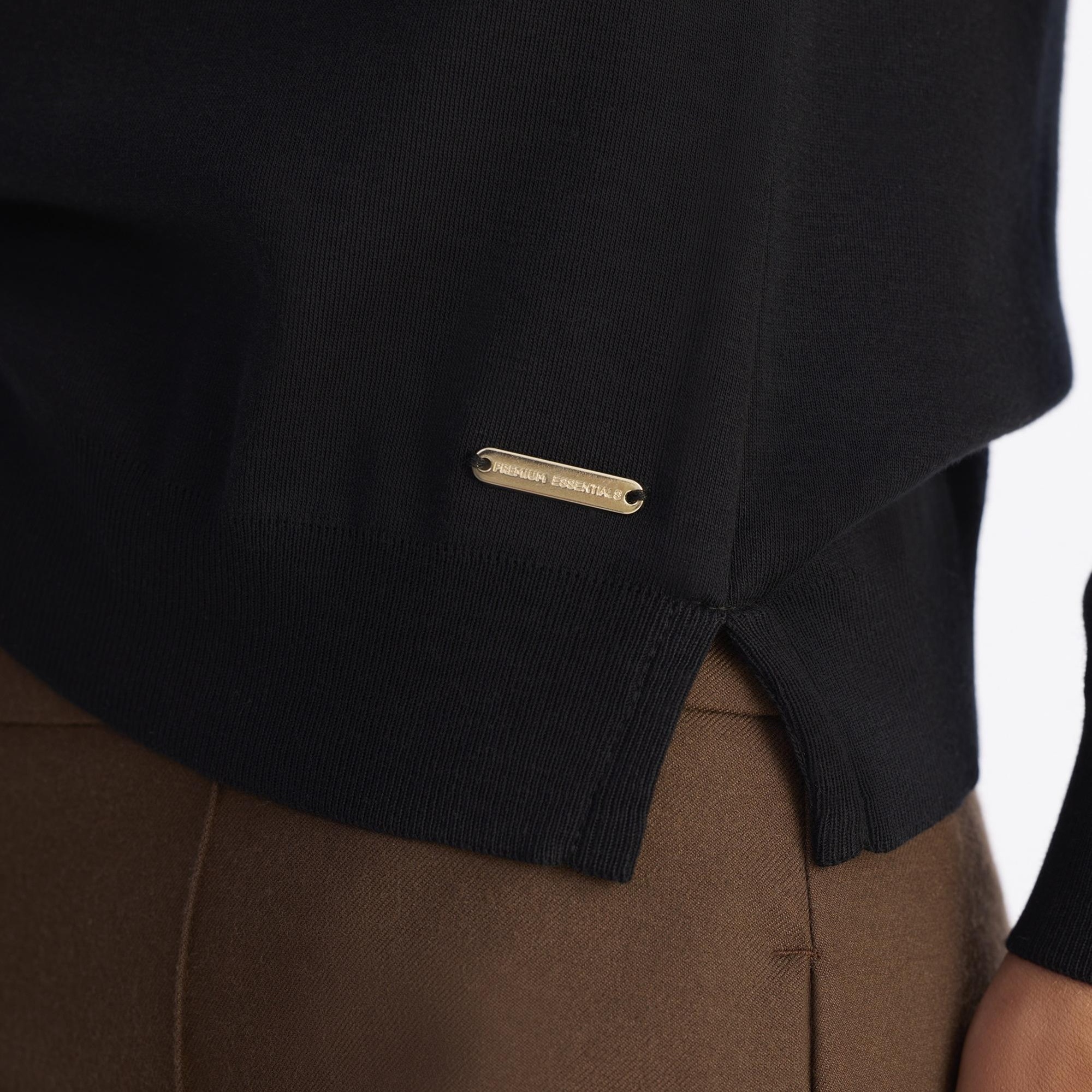 YARGICI Regular Ceket Yaka Uzun Kol Kazak