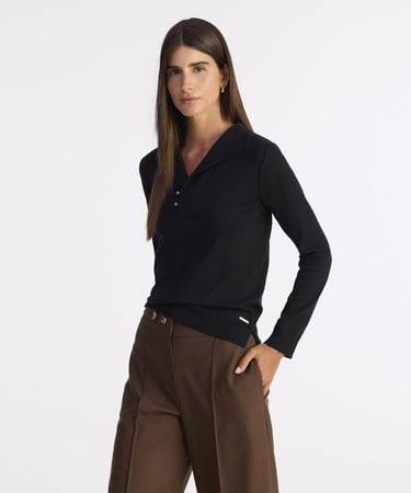  YARGICI Regular Ceket Yaka Uzun Kol Kazak