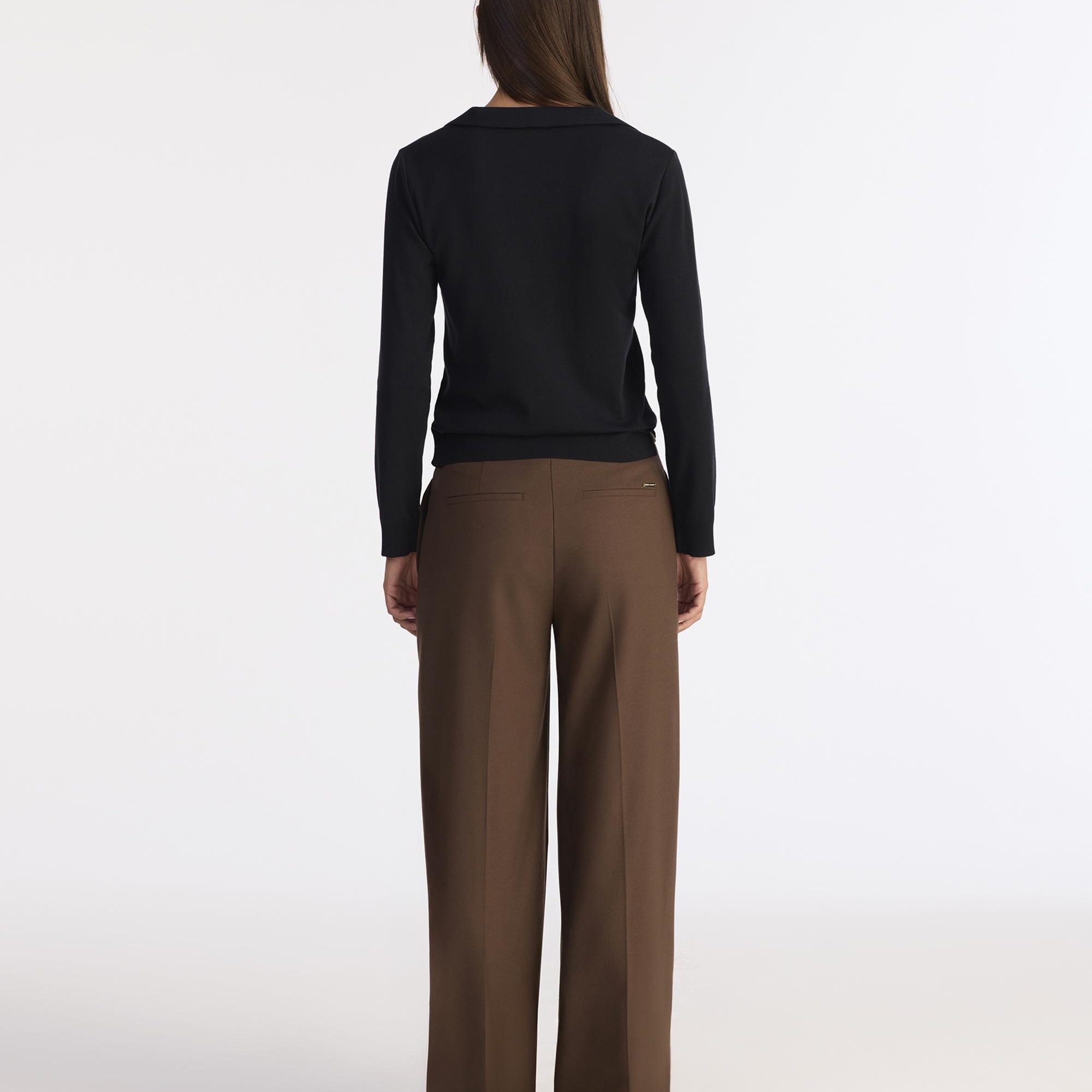 YARGICI Regular Ceket Yaka Uzun Kol Kazak