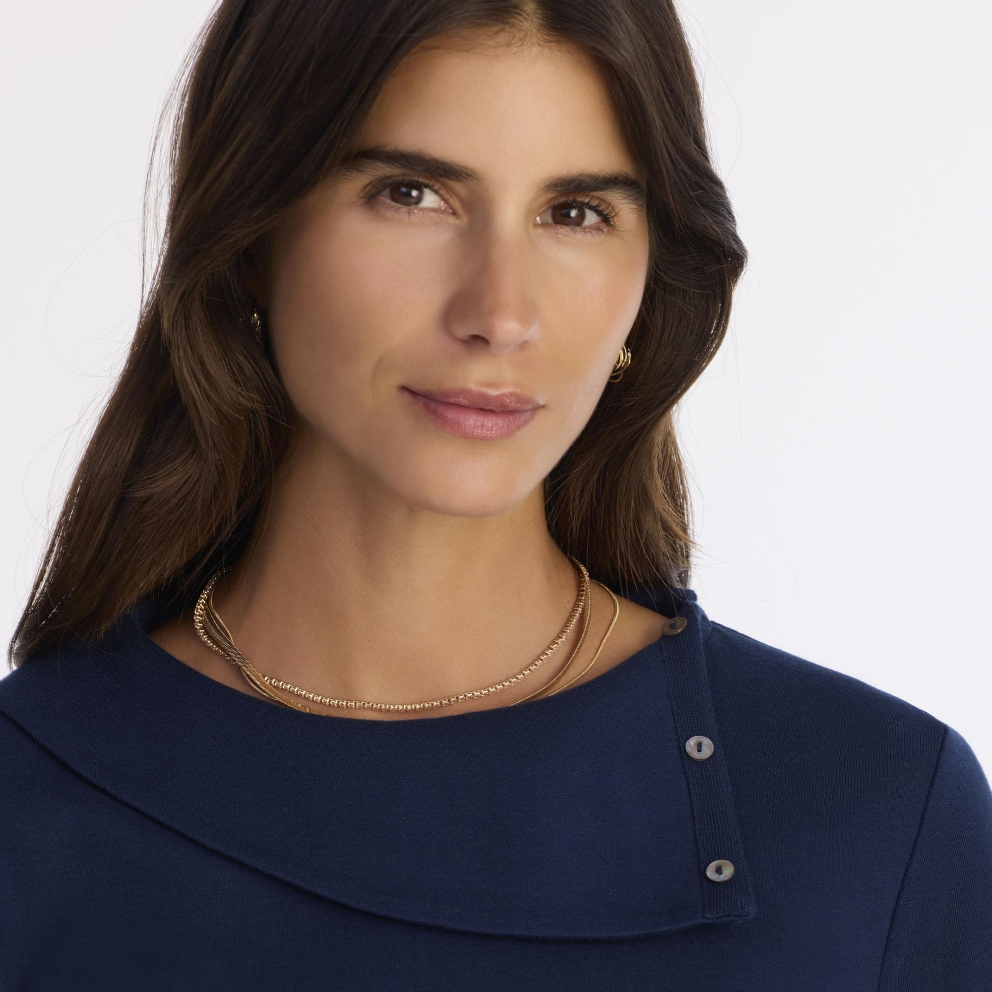 YARGICI Regular Kayık Yaka Uzun Kol Kazak