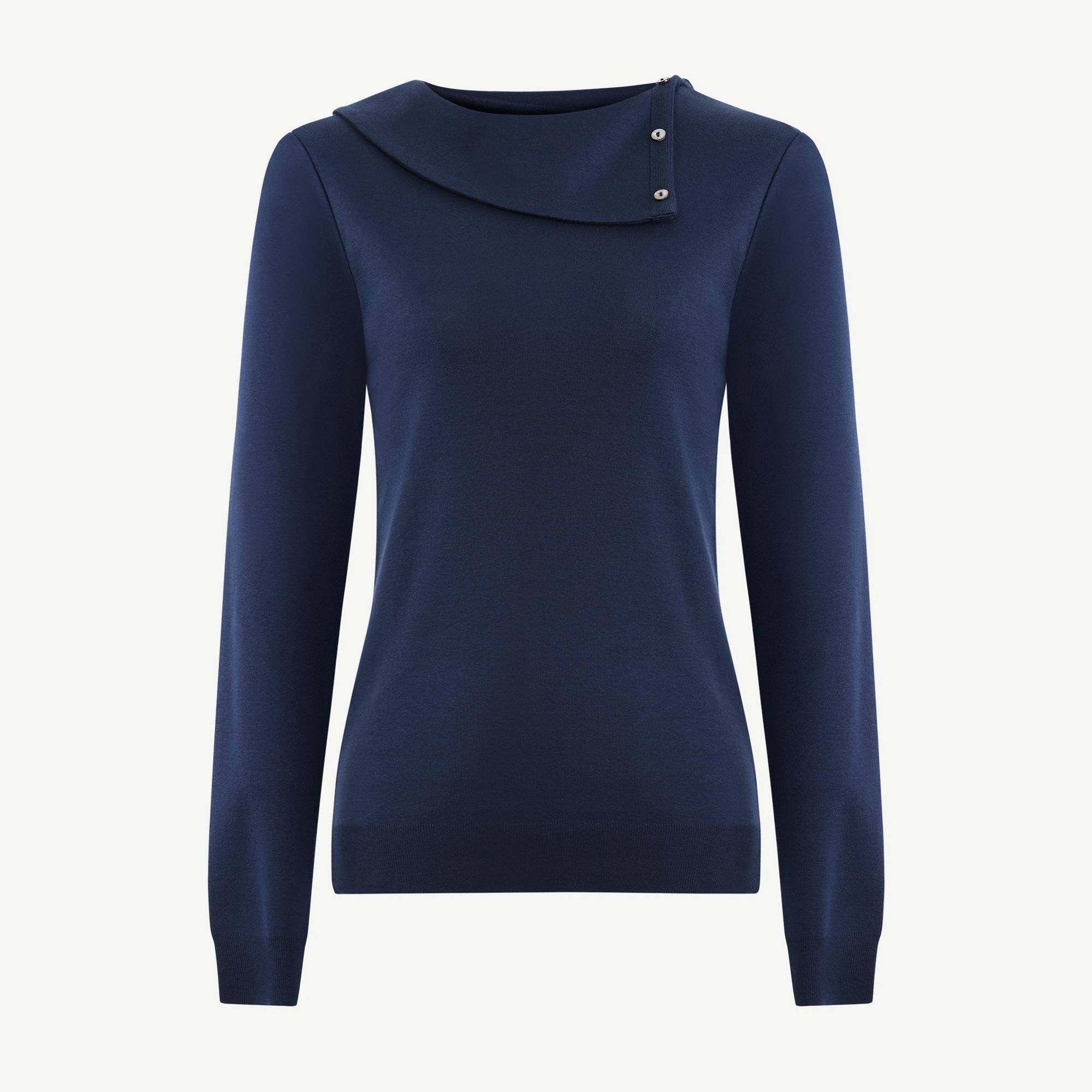 YARGICI Regular Kayık Yaka Uzun Kol Kazak