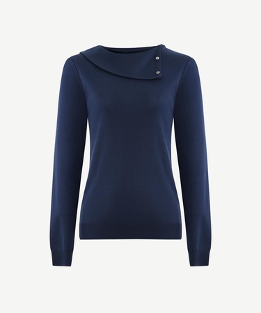  YARGICI Regular Kayık Yaka Uzun Kol Kazak